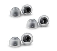 AZLA SednaEarfit MAX ASMR Standard 3 Pairs (SS/S/MS) - Earbud Tips for Wireless Headphones - Noise Canceling Earbuds Replacement Tips - Eartips Compatible with Sony, Beats, JLab