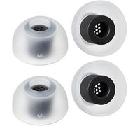 AZLA SednaEarfit MAX for Galaxy Buds 2 Pro Phantom Black / 2 Pairs (ML), Earbud Tips for Wireless Headphones, Noise Canceling Replacement Tips, Samsung-Certified Eartips