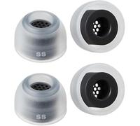 AZLA SednaEarfit MAX for Galaxy Buds 2 Pro Phantom Black / 2 Pairs (SS), Earbud Tips for Wireless Headphones, Noise Canceling Replacement Tips, Samsung-Certified Eartips