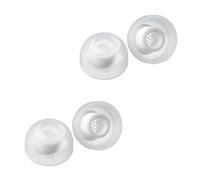AZLA SednaEarfit MAX TWS 6 White - Earbud Tips for Wireless Headphones - Noise Canceling Earbuds Replacement Tips - Eartips Compatible with Sony, Samsung, Sennheiser, and Devialet (White, MS)