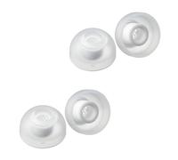 AZLA SednaEarfit MAX TWS 6 White - Earbud Tips for Wireless Headphones - Noise Canceling Earbuds Replacement Tips - Eartips Compatible with Sony, Samsung, Sennheiser, and Devialet (White, M)
