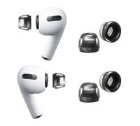 AZLA XELASTEC II for AirPods Pro 1st & 2nd Gen - Premium Single-Mold Ear Tips for AirPods Pro Ear Tip Replacement - Upgraded Fit & Noise Isolation - AirPod Pro 2 Ear Tips, AirPod Replacement Tips (SS)