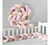 AZMAHT 3 Shares Pillow Cushion Handmade Soft Knot Pillow Toddler Bed Guard Rail Comfortable and Reassuring Suitable for Home Bedroom Decor,R5,450CM