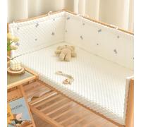 AZMAHT Decorative Cushions Can be Placed on The Sides and Corners of Beds and Sofas Soft,Polyester Fiber Cotton-Filled Edge Pads Bed Rail for Toddlers Kids,A1,150X28cm