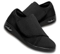 AZMAHT Slip ins Trainers Womens Hands Free Slip on Arch Support Walking Shoes Arthritis Edema Swollen Feet Thumb Valgus Elderly Seniors Walking Shoes,Black,41/255mm