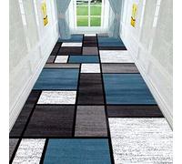 AZMANI Runner Rugs, Contemporary Passage Runner Rug for Hallway, Washable Rectangular Rugs Corridor Anti-Slip Carpet,0.8m x 2.5m