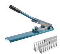 AZMANI Wire Duct Cutter Manual Plastic Wiring Duct PVC Trunking Cutter Manual Plastic Wiring Duct 45° 90° Angle Adjustable Cutting Machine Electrician Special Cutting Device (Without Ruler)