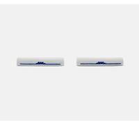 Azmaya Handcrafted Imban Japanese Porcelain Chopstick Rest Pair Hashioki - Asahi - zen minded