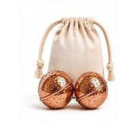 Azmiq Copper Water Bottle Alternative Ayurvedic Pure Copper Ball, Purification and Infusion Provides Health Benefits Better Immune Health & Promote Natural Healing (Set of 2)