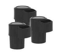 Aznever Alto Saxophone End Cap Plug | Bent Neck Tenor Saxophone End Cap Plug Anti-Bump,Multifunctional Key Protector Replacement Parts, Black Saxophone Accessory for Tenor
