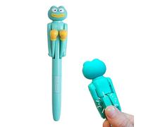 Aznever Boxing | Green Character Ballpoint Pens for Kids,Funny Green Image Ballpoint Pens, Funky Stationery for Girls and Boys