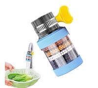 Aznever Kitchen Faucet Water Purifier | Six-Layer Sink Faucet Water Filter with Carbon - Sink Filter Accessories for Diameter 15mm-32mm Round Faucets of Bathroom