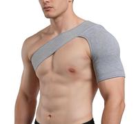 Azoisuwr Adjustable Shoulder Support for Men and Women,360° Protection Shoulder Brace,Lightweight Breathable,for Sports,Work,Sleep