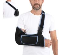 Azoisuwr Arm Sling for Shoulder Arm Support, Reversible Adjustable Shoulder Sling Left Right Slings Immobilizer with Neck Pad, arm sling for shoulder Wrist Elbow Injury