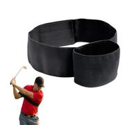 Azoisuwr Golf Slider Training Aid,Adjustable Swing Correcting Arm Band,Improve Swing Stability,for Indoor Outdoor Backyard Office Garden