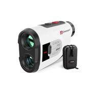 Azomabox Golf Rangefinder with Slope, 1300 Yards, 7X, USB-C Rechargeable | 0.3s response, ±0.5-yard accuracy, flag lock vibration, magnetic cart mount, continuous scan and IP56 water resistance