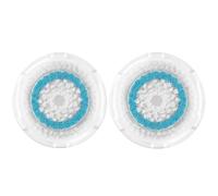 Azonbey Brush Head Replacements Compatible with Clarisonic Mia 1, Mia 2, Mia Fit, Alpha Fit, Smart Profile Uplift and Alpha Fit Face Cleaning Brush Heads (Blue -2Pack)