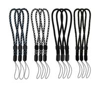 Azonelife 12 Pack Hand Wrist Strap Lanyard Adjustable Wrist Strap Hand Lanyard Adjustable Nylon Hand Wrist Straps with Movable Button for Cell Phone, USB Flash Drive, Mp3, Mp4, Mini Camera (4 Colors)