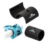 Azonelife 1Pair Bike Handlebar Shim, Bicycle Handlebar Stem Shim 25. 4mm to 31. 8mm, Handlebar Adapter Reducer Clamp Spacer Aluminum Alloy Conversion Shims for Most Bicycle and Road Bike