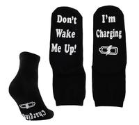 Azonelife Funny Socks Novelty Gifts for Men Women Novelty Socks Don't Wake Me Up Gag Gift Cotton Sports Socks Funny Casual Socks Novelty Present