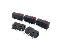 AZOOB 5pcs KW11-3Z Small limit switch mechanical stroke 5A 125/250V~10T85 self-reset foot ERTEYIN