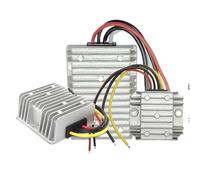 AZOOB DC 8-40V to 12V 13.8V 3A 5A 10A 15A 20A 25A 30A Buck-Boost Converter Regulator Battery Voltage Stabilizer for Car Boat(25A,8-40V_13.8V)