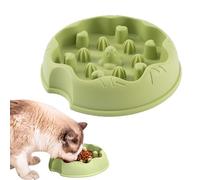 AZOOB Slow Feeder for Cats, Feeding Bowl for Slow Eating, Feeding Bowl for Dogs and Cats, Non-Slip Feeding Bowl with Design for Healthy Eating, Feeding Bowls for Dogs and Cats