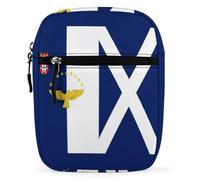 Azore Scotland Flag Small Crossbody Bag for Men Mini Messenger Bags Side Shoulder Satchel Purse