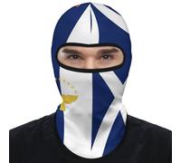 Azore Scotland Flag Soft Balaclavas Face Mask Windproof Neck Gaiter UV Protection Faces Cover for Ski Cycling