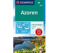 Azoren 2-Set D/E/POR (2260): inklusive Karte zur offline Verwendung in der KOMPASS-App.