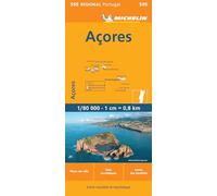 Azores (595): Portugal (Michelin régional, 595)