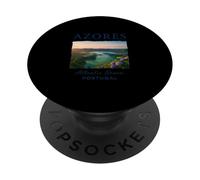 Azores Islands Nature Scenic View Travel Design PopSockets Adhesive PopGrip