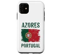Azores Islands Portuguese Flag I Love Portugal Souvenir Case for iPhone 11