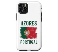 Azores Islands Portuguese Flag I Love Portugal Souvenir Case for iPhone 11 Pro