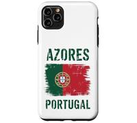 Azores Islands Portuguese Flag I Love Portugal Souvenir Case for iPhone 11 Pro Max