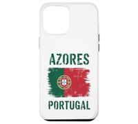 Azores Islands Portuguese Flag I Love Portugal Souvenir Case for iPhone 12 Pro Max