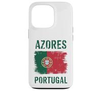 Azores Islands Portuguese Flag I Love Portugal Souvenir Case for iPhone 13 Pro