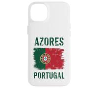 Azores Islands Portuguese Flag I Love Portugal Souvenir Case for iPhone 14 Plus