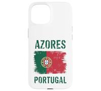 Azores Islands Portuguese Flag I Love Portugal Souvenir Case for iPhone 15