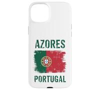 Azores Islands Portuguese Flag I Love Portugal Souvenir Case for iPhone 15 Plus