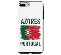 Azores Islands Portuguese Flag I Love Portugal Souvenir Case for iPhone 7 Plus/8 Plus