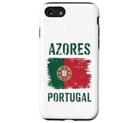 Azores Islands Portuguese Flag I Love Portugal Souvenir Case for iPhone SE (2020) / 7 / 8