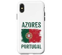 Azores Islands Portuguese Flag I Love Portugal Souvenir Case for iPhone X/XS