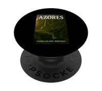 Azores Ocean Landscape Nature Travel Inspiration PopSockets Adhesive PopGrip