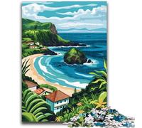 Azores Portugal Islands 1000 Piece Jigsaw Puzzle for Adults And Teenagers, Educational Stress Relief Toy for Is Ideal As A Gift for The Whole Family 1000pcs(26x38cm)