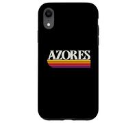 Azores Portugal Retro Graphic Case for iPhone XR