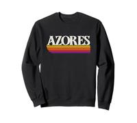 Azores Portugal Retro Graphic Sweatshirt
