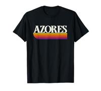 Azores Portugal Retro Graphic T-Shirt