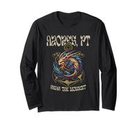 Azores Portugal Seas The Moment Classic Sea Serpent Design Long Sleeve T-Shirt