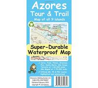 Azores Tour & Trail Super-Durable Map (2nd edition)
